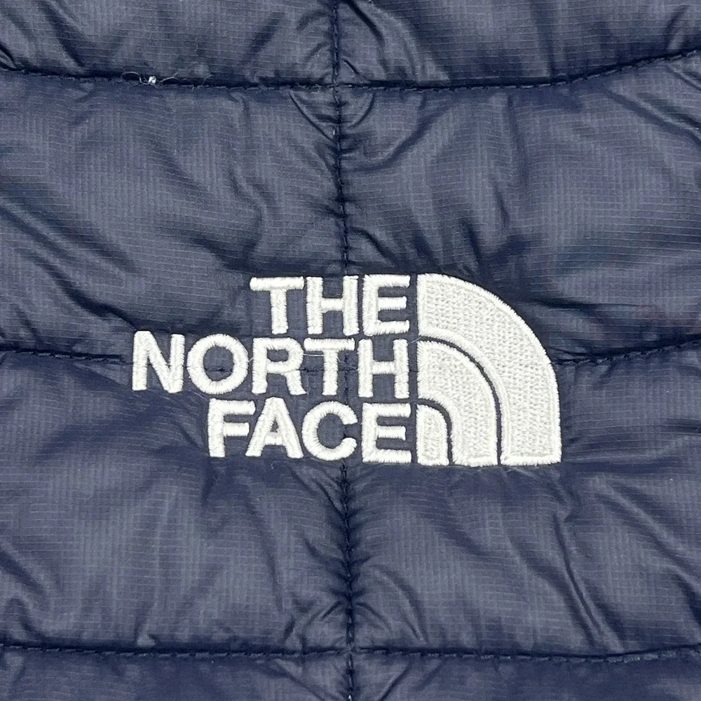 The North Face Thermoball‎ Eco Jacket Men's XL Navy Blue Quilted Full Zip Coat